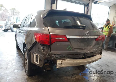 2019 Acura Mdx Standard z USA, uszkodzony, nr VIN 5J8YD4H33KL022249